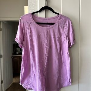 Lululemon Open Up Tie Back Tee